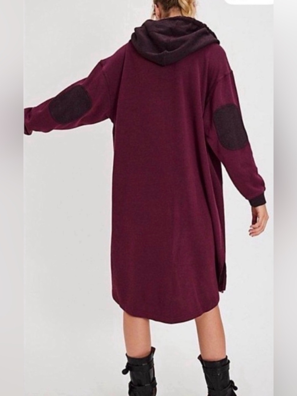 R.NWT $168 Free People Tomorrows
Sweatshirt Cardigan Hooded over - Picture 2 of 5